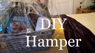 DIY Christmas hamper, Save money! How to make a food basket gift for parents