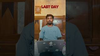 Last day 🥲 ll coding challenge #shorts #lastday