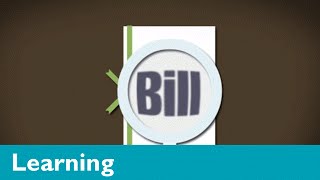 How does a Bill become a Law?