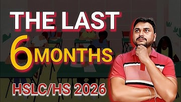 Last 6 months left for HS/HSLC 2026 | Class 10-12 | You can learn 