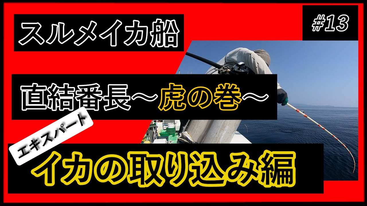 【直結仕掛け】イカの取り込方解説【エキスパート】