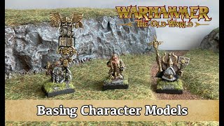 Information Character Basing Tutorial for Warhammer the Old World News