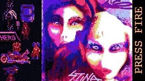 ATARI ST Stina&Liz Skullrider game demo