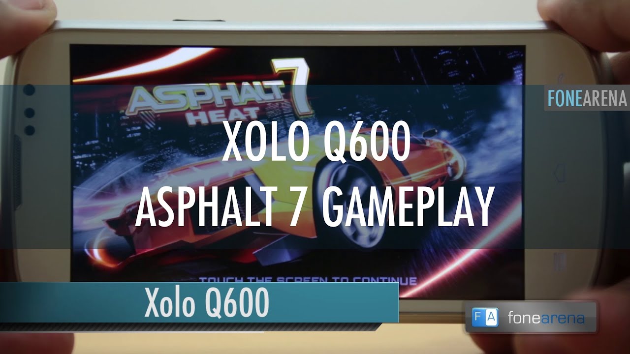 Xolo Q600 Asphalt 7 Gameplay