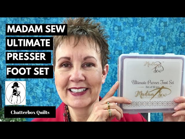 Product Review: Madam Sew Ultimate Presser Foot Set 