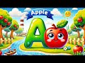 Preschool Learning with ABC Phonic, A for Apple Song,