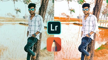Lightroom photo editing tutorial in mobile||Autodesk Sketchbook best editing