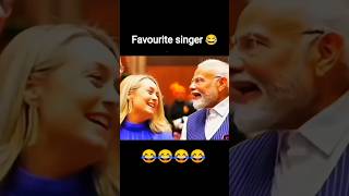 Modi ji is the best singer in the world 😂😜 #shorts #youtubeshorts #modiji #comedy #funny #singer