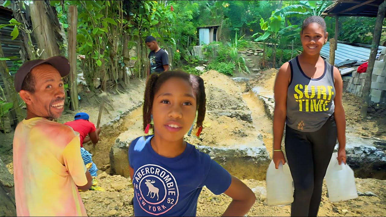 DIA 2 .CONSTRUYENDO LA CASA DE KIMBERLY ,MADELIN Y MANUEL