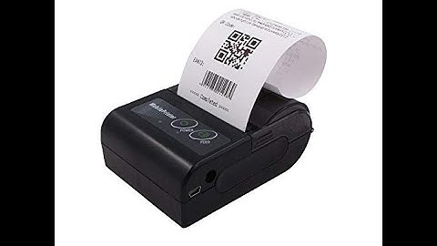 Posprint 58mm Bluetooth Thermal receipt Printer for mobile with free app