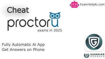 How to bypass ProctorU | How to Cheat in ProctorU Exams | Guardian Browser Bypass | Fully Automatic
