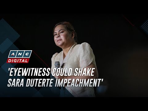 Eyewitness testimonies could strengthen impeachment case vs Sara Duterte, says law expert