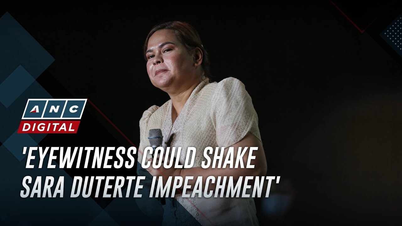 Eyewitness testimonies could strengthen impeachment case vs Sara Duterte, says law expert
