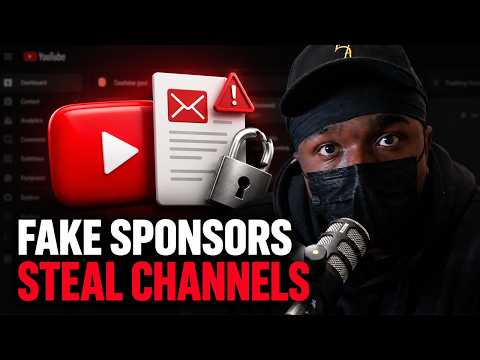 Youtube Has A SERIOUS Problem WITH Fake Sponsors....