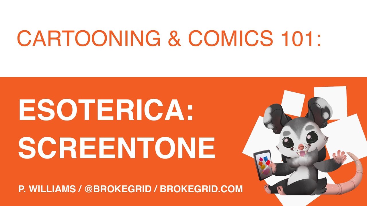 Screentone For Comics