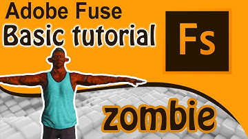 Adobe Fuse CC Tutorial - Create custom 3D characters [How to create a Zombie]