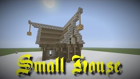 Minecraft Xbox 360 Tutorial ~ Small Medieval House