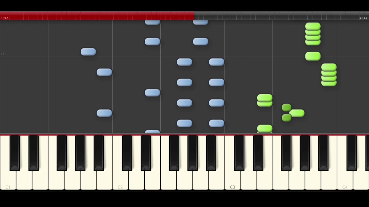Pulcino Pio Pollito Pio piano midi tutorial sheet partitura app cover  karaoke - YouTube