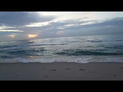 ASMR SUNRISE ON FT Lauderdale Beach ASMR