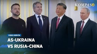Blinken Sampaikan Bantuan AS ke Ukraina, Dibalas Putin Minta Dukungan China