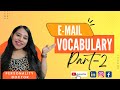 Email Vocabulary(Part-2) | Email Writing | Email Etiquette || Personality Doctor