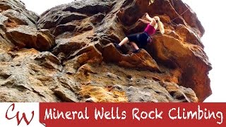 Mineral Wells Rock Climbing by dood 3,480 views 9 years ago 9 minutes, 28 seconds