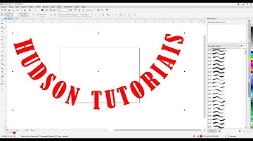 CURSO COREL DRAW TEXTO EM CURVA