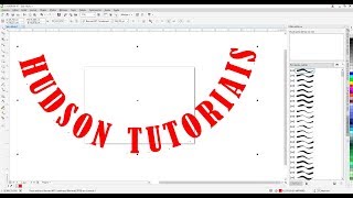 CURSO COREL DRAW TEXTO EM CURVA