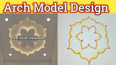 Arch Model Pop Ceiling Design | Drawing By @ARpopDesign #art #easydrawing #drawing #scenery