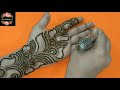 Beautiful shaded  arabic henna design valentine special 90 zara mehendi art