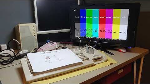 How to make a CGA 2 VGA adapter - all colours (except brown)