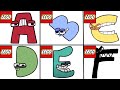 How To Build LEGO All Alphabet Lore characters A-F