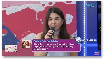 BEA LACSON NET25 LETTERS AND MUSIC Guesting - EAGLE ROCK AND RHYTHM
