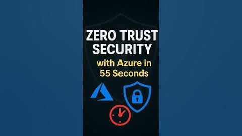 Secure Azure Fast! Zero Trust Setup with Azure AD, PIM, Intune & Sentinel (in 55 Seconds) #devops