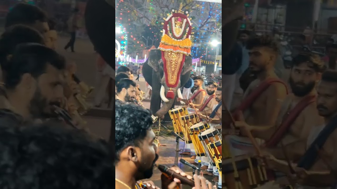 തൃശ്ശൂർ പൂരത്തിൽ തിരുവമ്പാടിയുടെ മേളപ്രമാണി ചേരാനല്ലൂർ ശങ്കരൻകുട്ടി മാരാരുടെ മേജർ പഞ്ചാരി മേളം