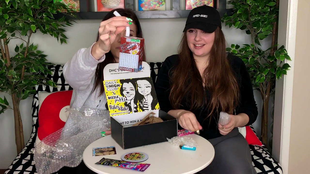 MacDizzle & Koala Puffs Dizzle Puffs x Daily High Club Unboxing YouTube
