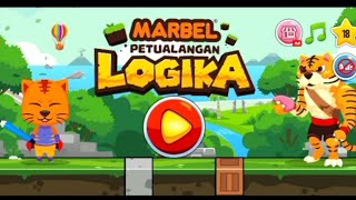 Seru!! Petualangan logika MARBEL |ANIMASI Game Kucing, Permainan EDUKASI anak usia 3,4 + screenshot 5