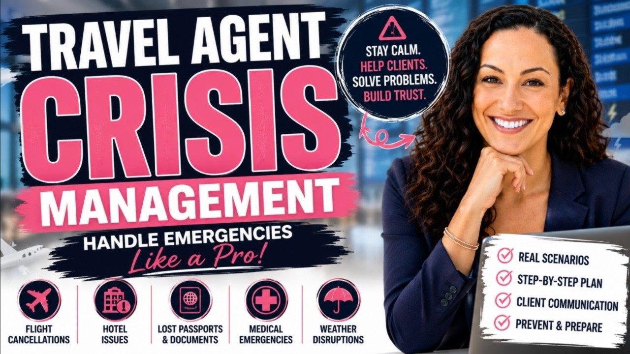 Travel Agent Crisis Management: What to Do When Clients Have Problems While Traveling LIVE REPLAY