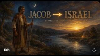 Why Did God Rename Jacob Israel
