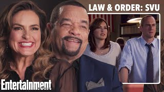 Mariska Hargitay and IceT Review 'Law & Order: SVU' Scenes | Entertainment Weekly