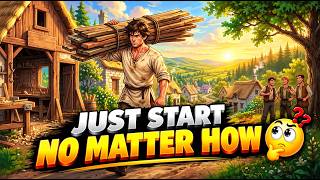 Just Start, No Matter How | Stop Waiting for the Perfect Moment. Start Now #animation #viral #story