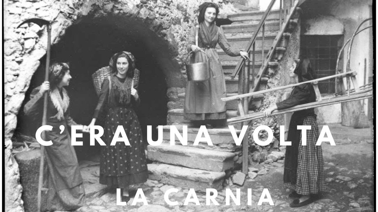 Come si viveva in montagna una volta in Carnia Friuli il passato contadino la vita rurale in Friuli