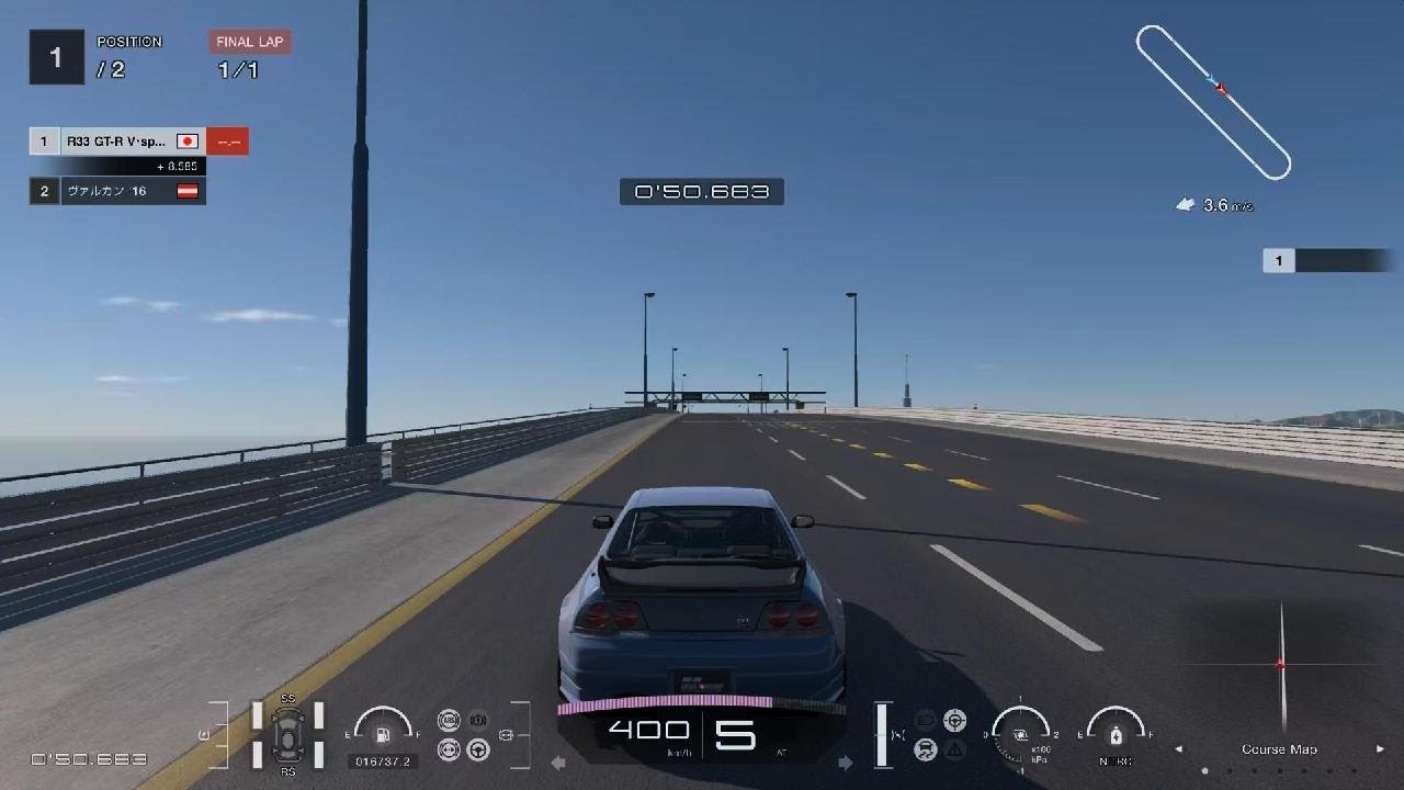 R33最高速トライアル