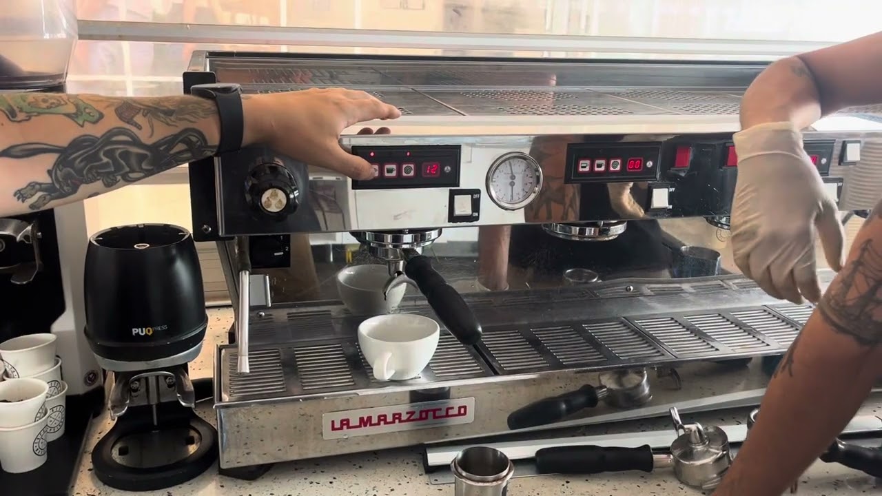 La Marzocco Linea Classic Programing the shot tutorial
