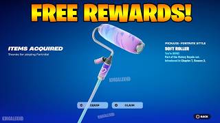 LAST TIME to How To Get Soft Roller Pickaxe NOW FREE In Fortnite! (Free Soft Roller Pickaxe) screenshot 2