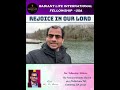 Rejoice in our lord  short messages  ravi mandadi