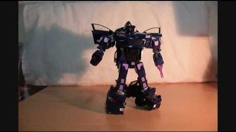 Transformers Alternators Shockwave Stop Motion.