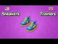 American vs British English | Same Words with Different Names | Learn English
