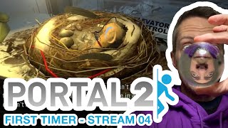 Portal 2 First Timer - Twitch Stream 04