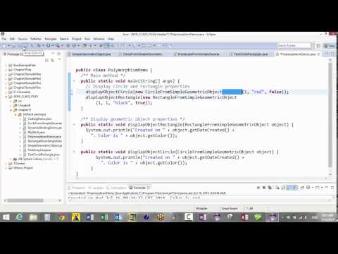 Chapter 11- PolyMorphism
